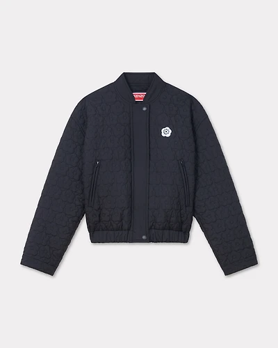 'Boke Flower 2.0' quilted bomber