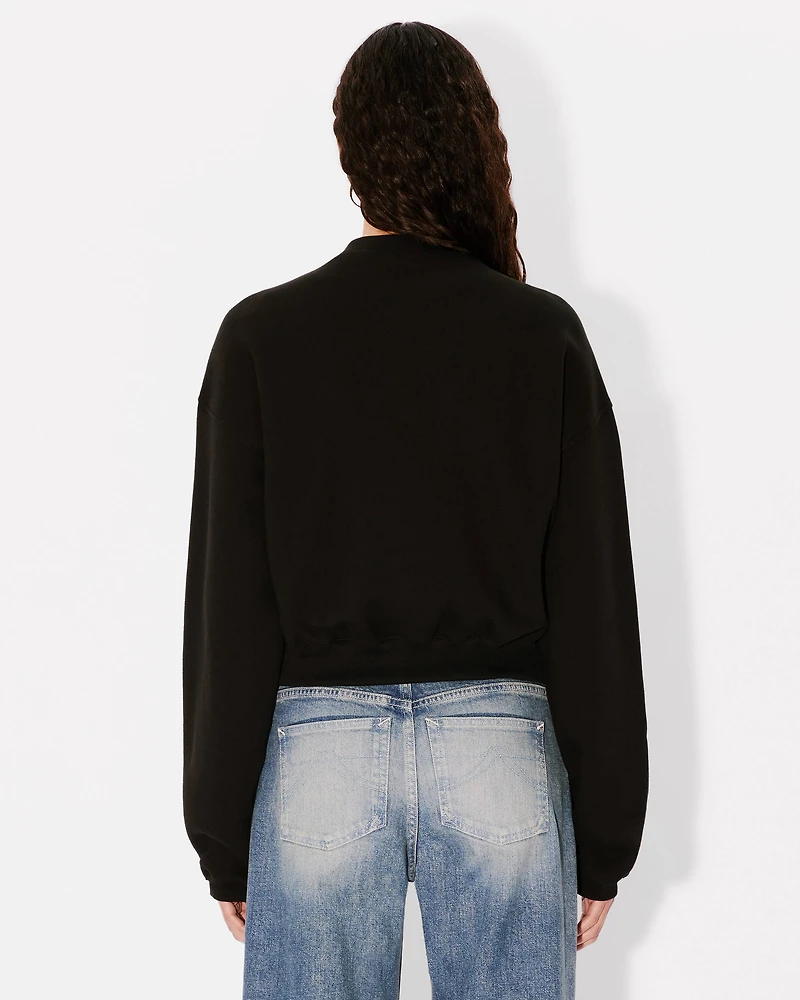 'Boke Flower 2.0' boxy teddy jacket