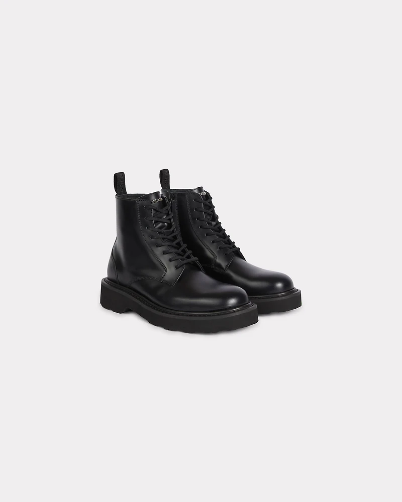 KENZO Ukio' leather lace up boots