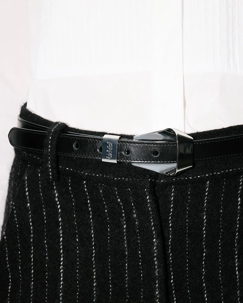 'KENZO Ribbon' leather belt for women