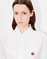 'Boke Flower' embroidered fitted shirt