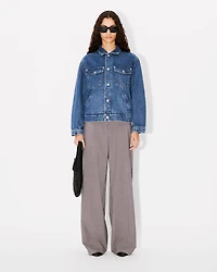 'Boke Flower' oversized trucker jacket japanese denim