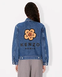 'Boke Flower' oversized trucker jacket japanese denim