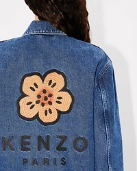 'Boke Flower' oversized trucker jacket japanese denim