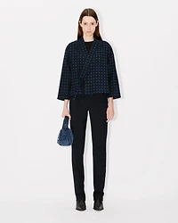 Cigarette pants virgin wool