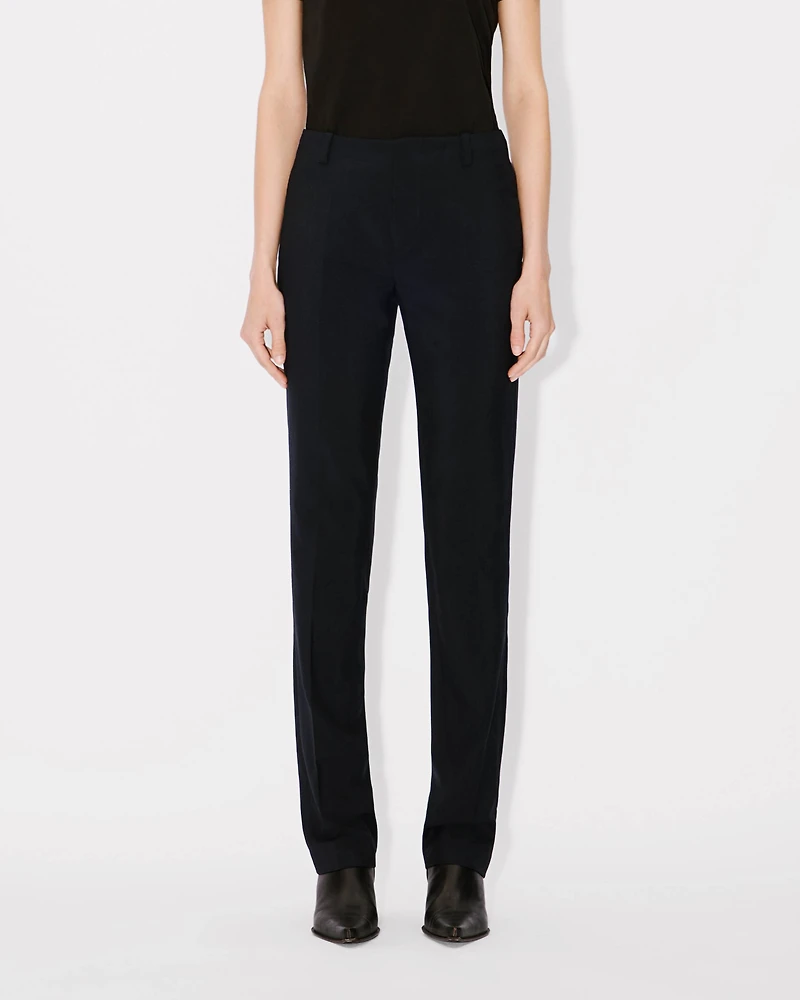 Cigarette pants virgin wool