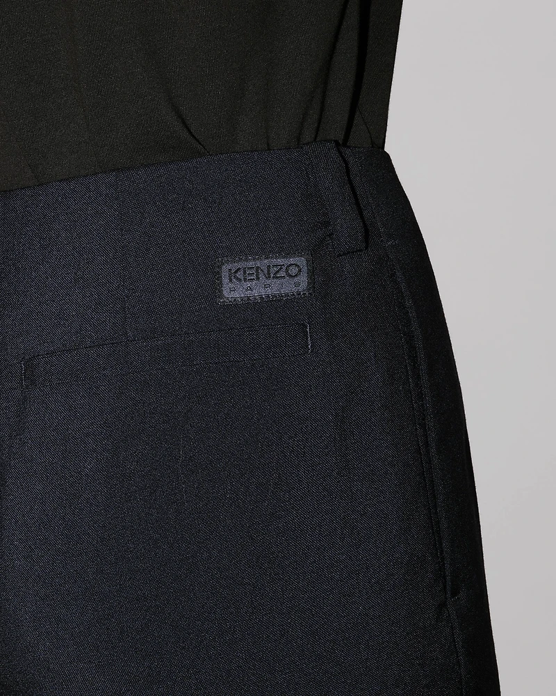 Cigarette pants virgin wool