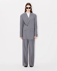 Tailored pants virgin wool