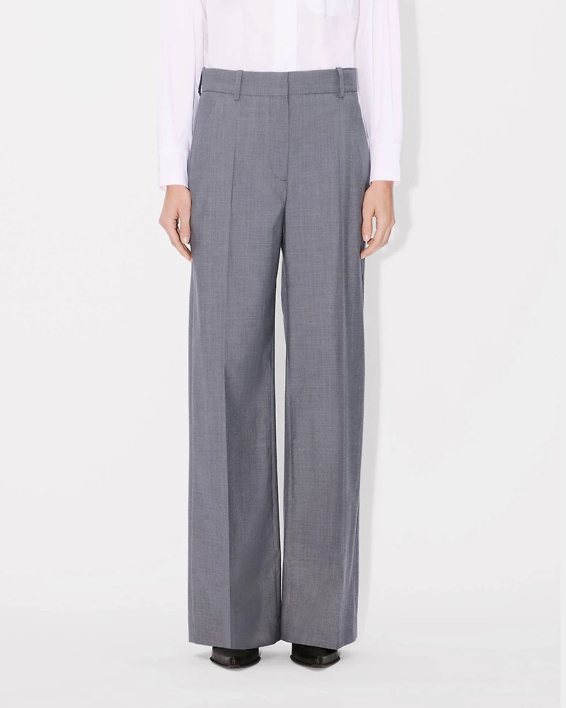Tailored pants virgin wool