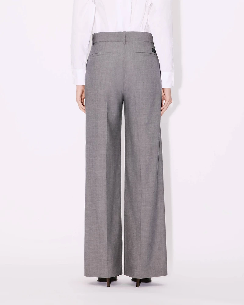 Tailored pants virgin wool