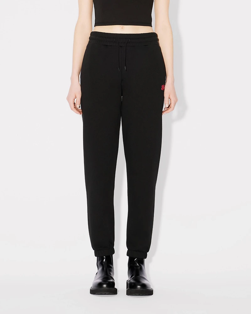 'Boke Flower' embroidered jog pants