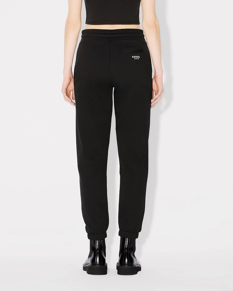 'Boke Flower' embroidered jog pants