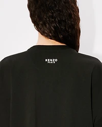 'Boke Flower' embroidered T-shirt dress