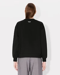 'Boke Flower' embroidered sweatshirt cotton