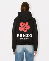 'Boke Flower' embroidered hoodie