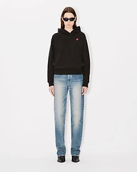 'Boke Flower' embroidered hoodie