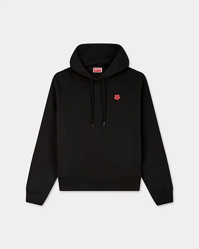 'Boke Flower' embroidered hoodie