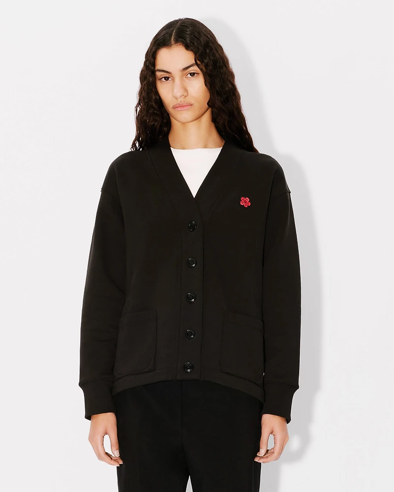 'Boke Flower' embroidered cardigan