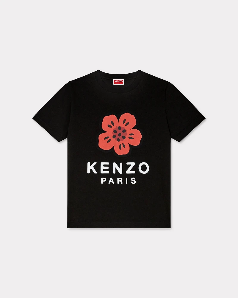 'Boke Flower' loose T-shirt cotton