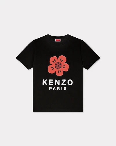'Boke Flower' loose T-shirt cotton