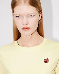'Boke Flower' embroidered T-shirt cotton