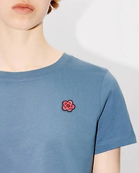 'Boke Flower' embroidered T-shirt cotton