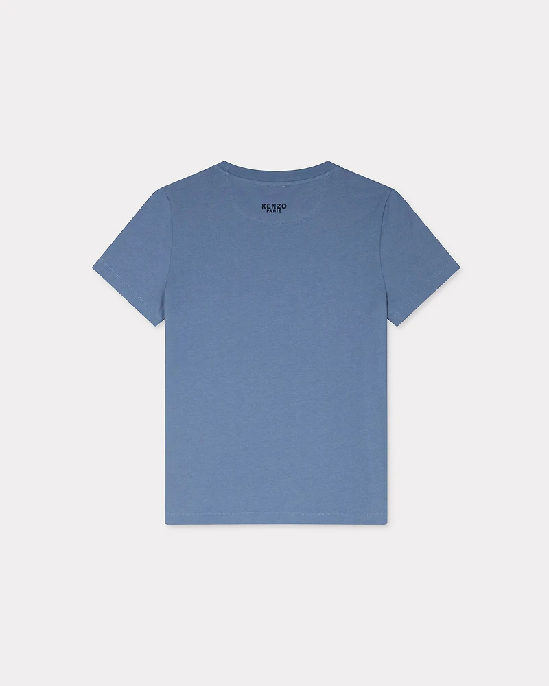 'Boke Flower' embroidered T-shirt cotton