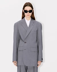 Oversized kimono blazer virgin wool