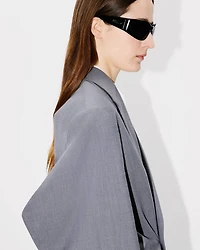 Oversized kimono blazer virgin wool