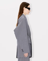 Oversized kimono blazer virgin wool