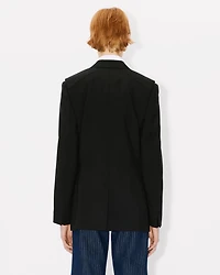 Waisted blazer virgin wool
