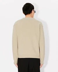 'Boke Flower' embroidered cardigan wool