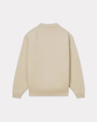 'Boke Flower' embroidered cardigan wool