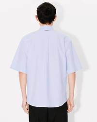 'Boke Flower' embroidered casual shirt