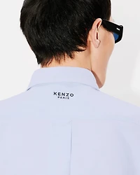 'Boke Flower' embroidered casual shirt