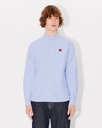'Boke Flower' embroidered shirt oxford cotton