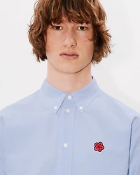 'Boke Flower' embroidered shirt oxford cotton