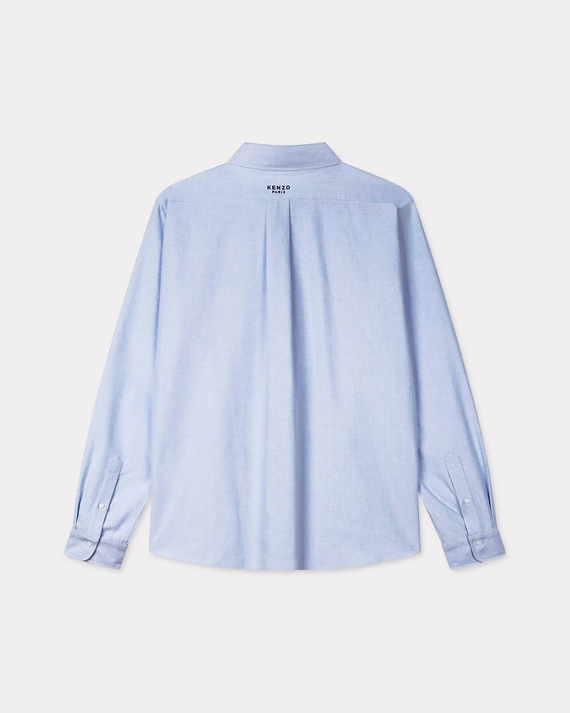 'Boke Flower' embroidered shirt oxford cotton