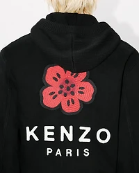 'Boke Flower' embroidered trucker jacket japanese denim