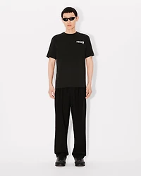Pleated tailored pants virgin wool