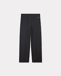 Pleated tailored pants virgin wool