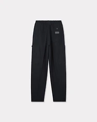 Striped cargo jogging pants