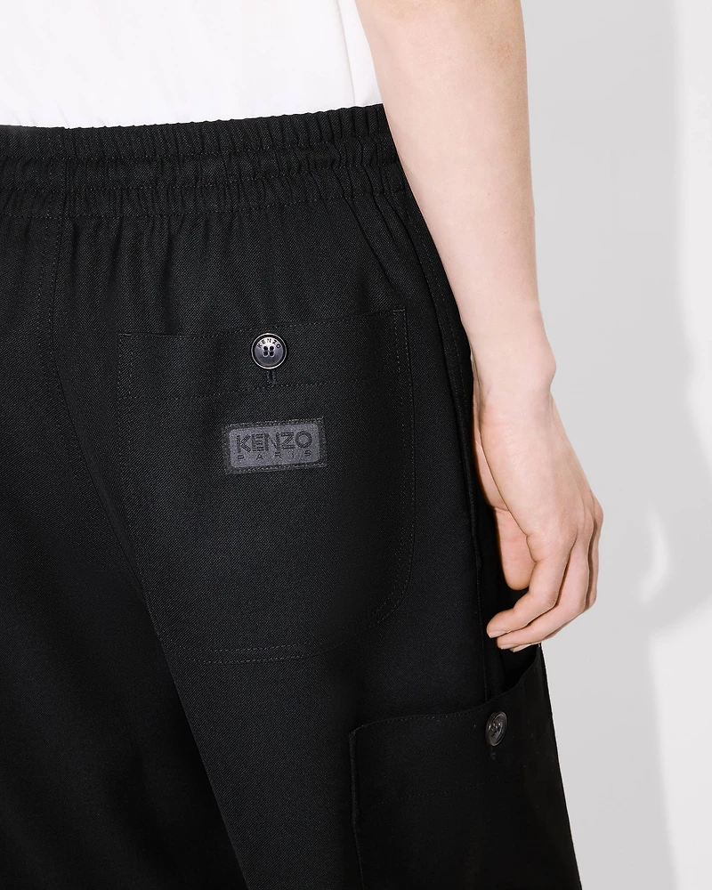 Cargo jogpants virgin wool