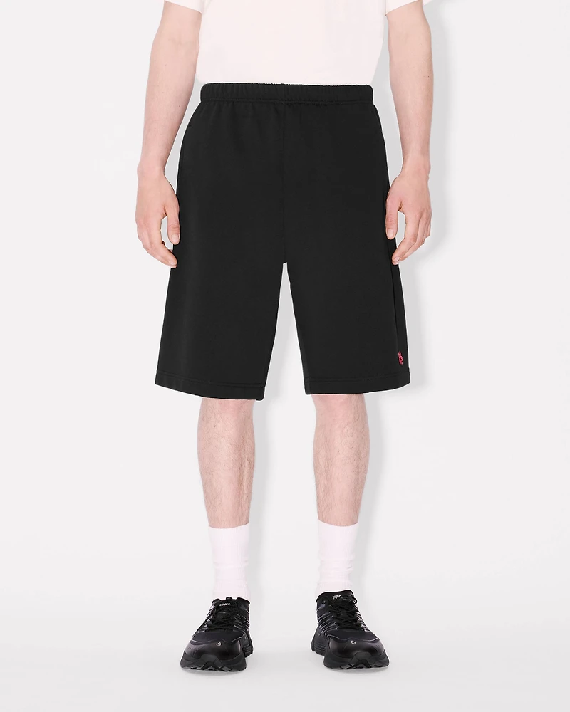'Boke Flower' embroidered shorts cotton