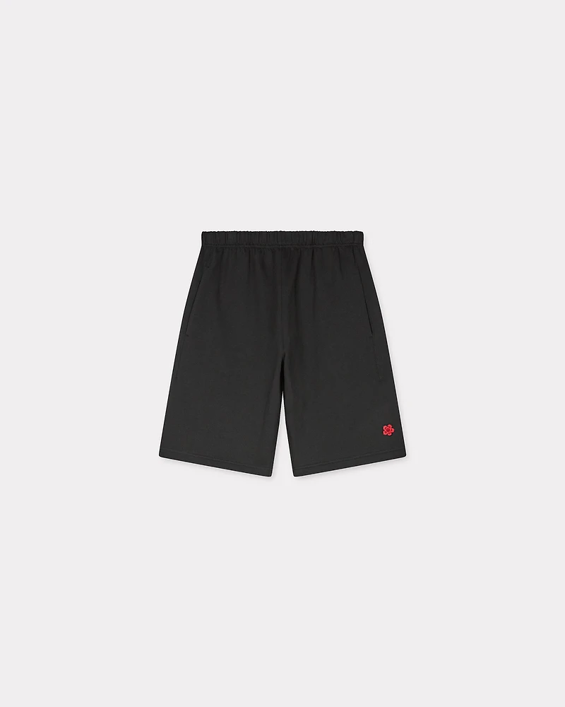 'Boke Flower' embroidered shorts cotton
