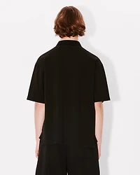 'Boke Flower 2.0' embroidered polo cotton
