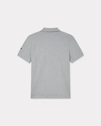 'Boke Flower' embroidered slim polo cotton