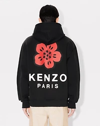 'Boke Flower' oversized embroidered hoodie