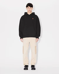 'Boke Flower' oversized embroidered hoodie