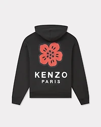 'Boke Flower' oversized embroidered hoodie